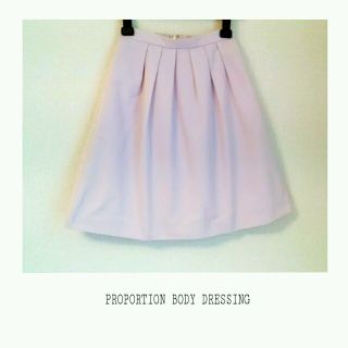 プロポーションボディドレッシング(PROPORTION BODY DRESSING)のPROPORTION BODY DRESSING。春色スカート。(ミニスカート)