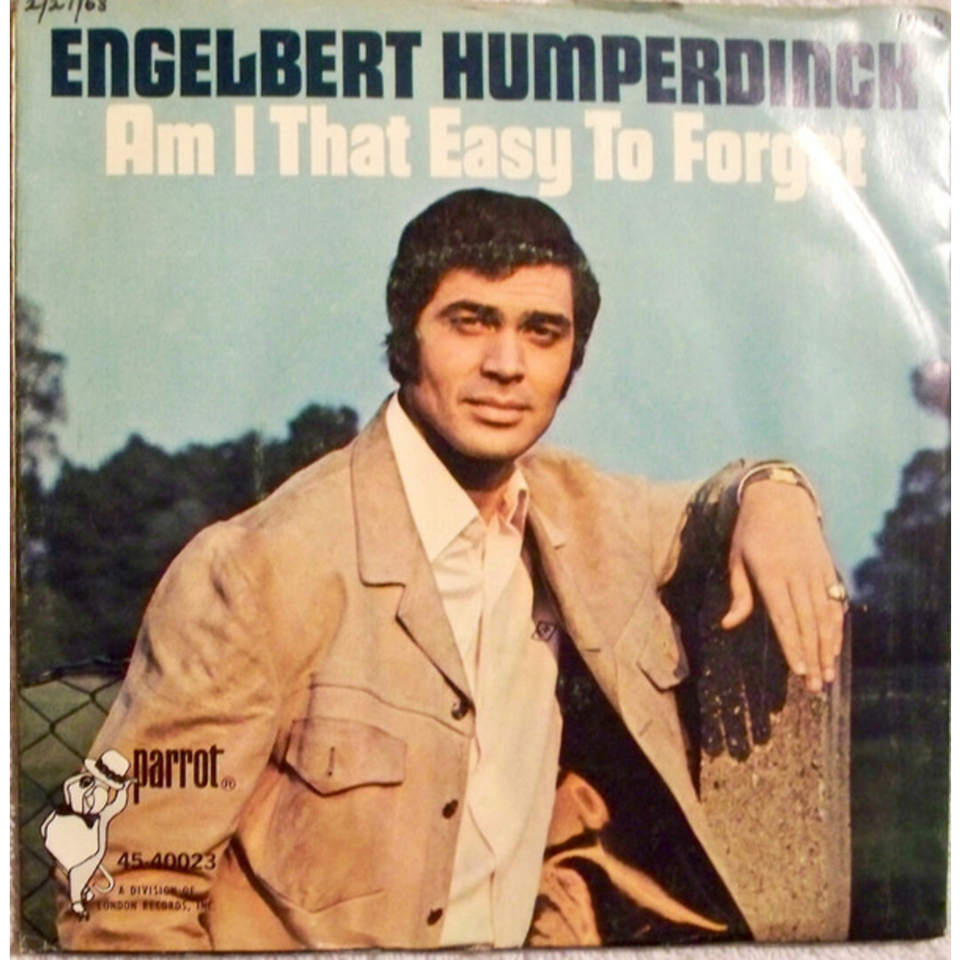 米7” Engelbert Humperdinck Am I That Easy To Forget 45PAR40023 Parrot, Parrot /00080 エンタメ/ホビーのエンタメ その他(その他)の商品写真