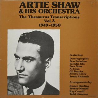 独LP Artie Shaw And His Orchestra The Thesaurus Transcriptions Vol. 3 - 1949-1950 SOL510 Solid Sender /00260(その他)