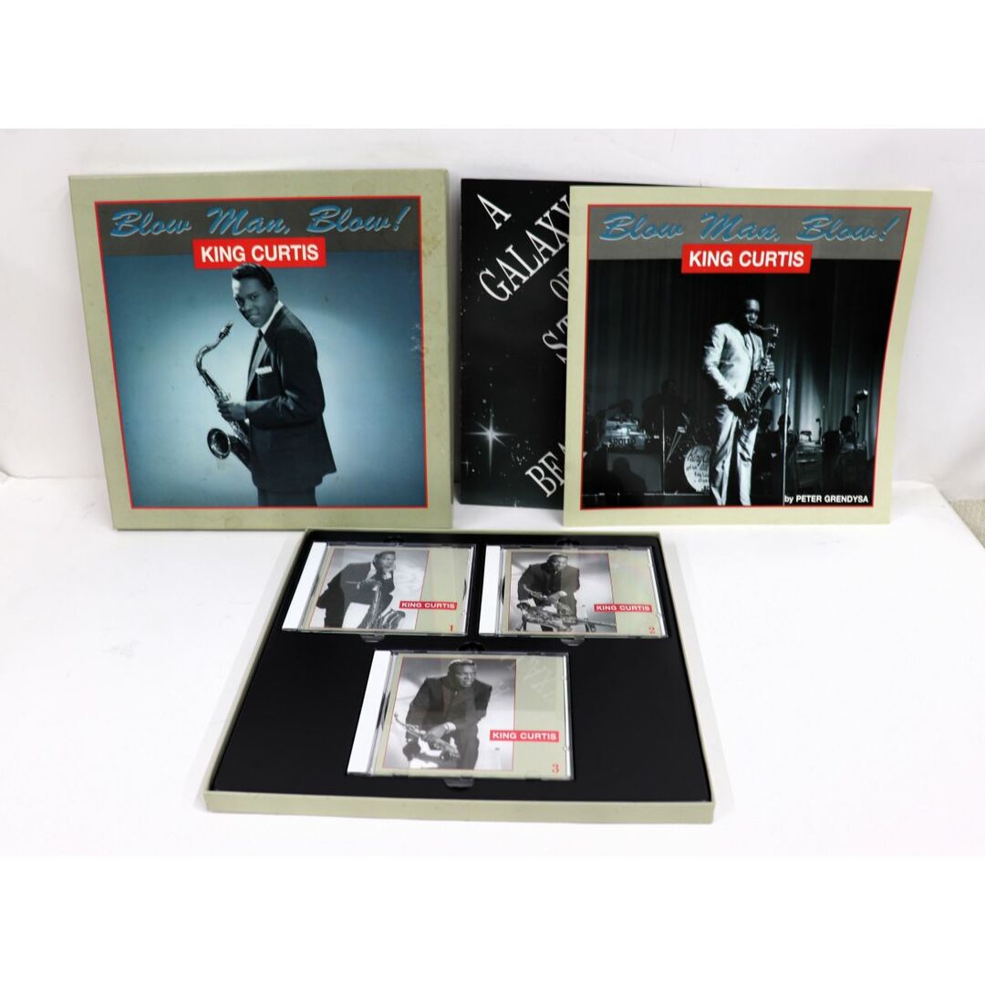 独3discs CD King Curtis Blow Man Blow! BCD15670CI BEAR FAMILY /00850 エンタメ/ホビーのCD(ブルース)の商品写真