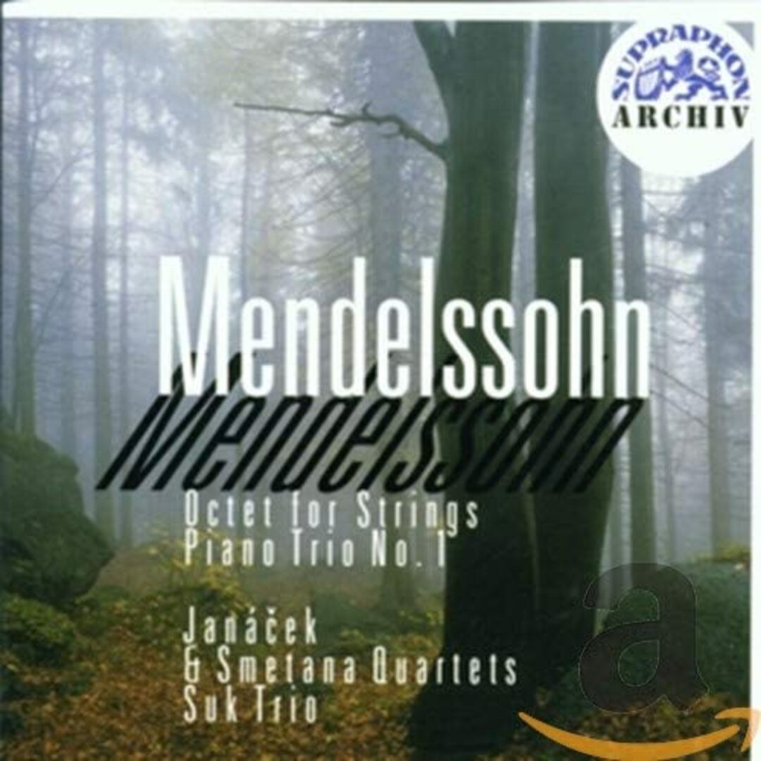 チェコCD ヤナーチェク四重奏団/スメタナ四重奏団/スーク・トリオ; Felix Mendelssohn Mendelssohn - Octet; Piano Trio No. 1 SU36022111 Supraphon /00110 エンタメ/ホビーのCD(クラシック)の商品写真