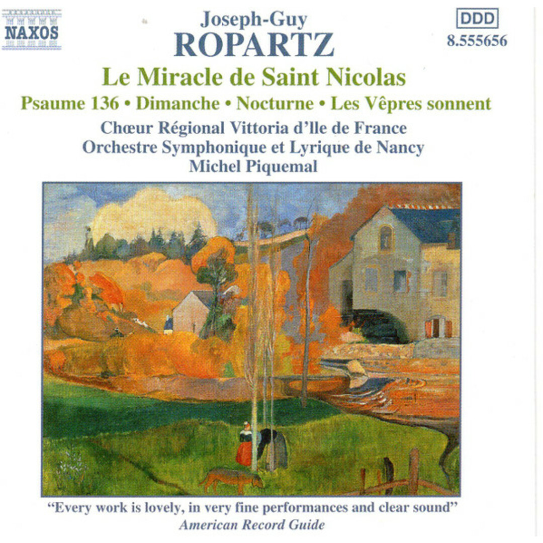 欧CD Didier Henry, Vincent le Texier, Joseph Guy Ropartz, Michel Piquemal, Nancy Symphony Orchestra, Eric Lebrun, South West France エンタメ/ホビーのCD(クラシック)の商品写真