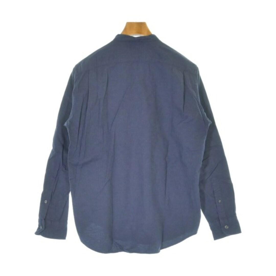 green label relaxing カジュアルシャツ S 紺 【古着】【中古