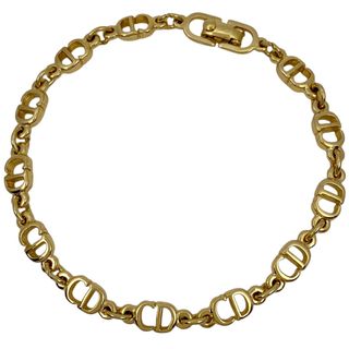 新しい季節 Christian チェーン ロゴ クリスチャンディオール - Dior ブレスレット