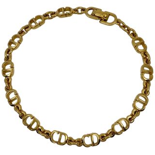 素晴らしい - Dior Christian クリスチャンディオール チェーン ロゴ ブレスレット