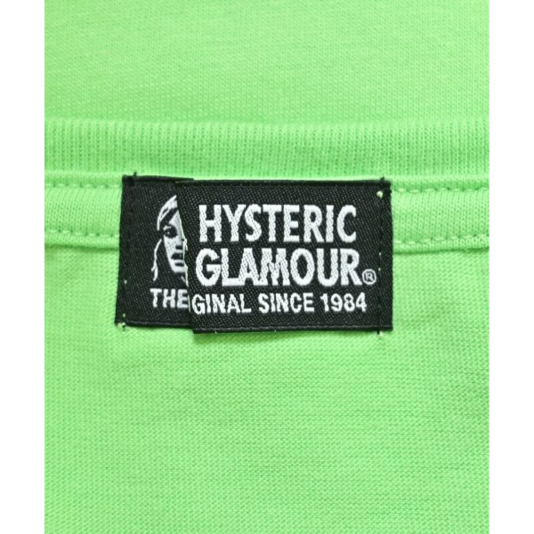 HYSTERIC GLAMOUR Tシャツ・カットソー 緑 0233525E0040 HYSTERIC GLAMOUR - HYSTERIC GLAMOUR Tシャツ・カットソー F 黄