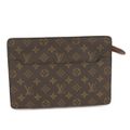 LOUIS VUITTON ポシェット オム ハンドバッグ モノグラム ブラウン