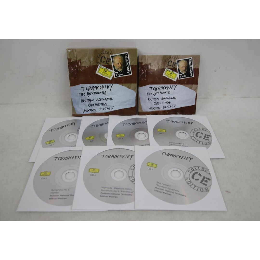 欧7discs CD Mikhail Pletnev, Russian National Orchestra Tchaikovsky The Symphonies 4778699 Deutsche Grammophon /00200 エンタメ/ホビーのCD(クラシック)の商品写真
