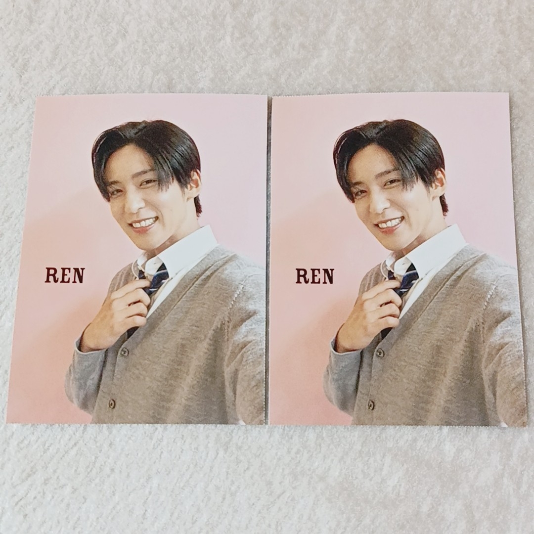 Johnny's(ジャニーズ)の目黒蓮 Wink up6月号 自撮りショットカード エンタメ/ホビーのタレントグッズ(アイドルグッズ)の商品写真