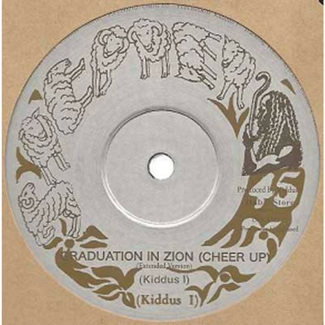 12” Kiddus I Graduation In Zion (Cheer Up) / Graduration In Zion Version DSRKI1202 Shepherd/Dub Store Records /00213 エンタメ/ホビーのエンタメ その他(その他)の商品写真