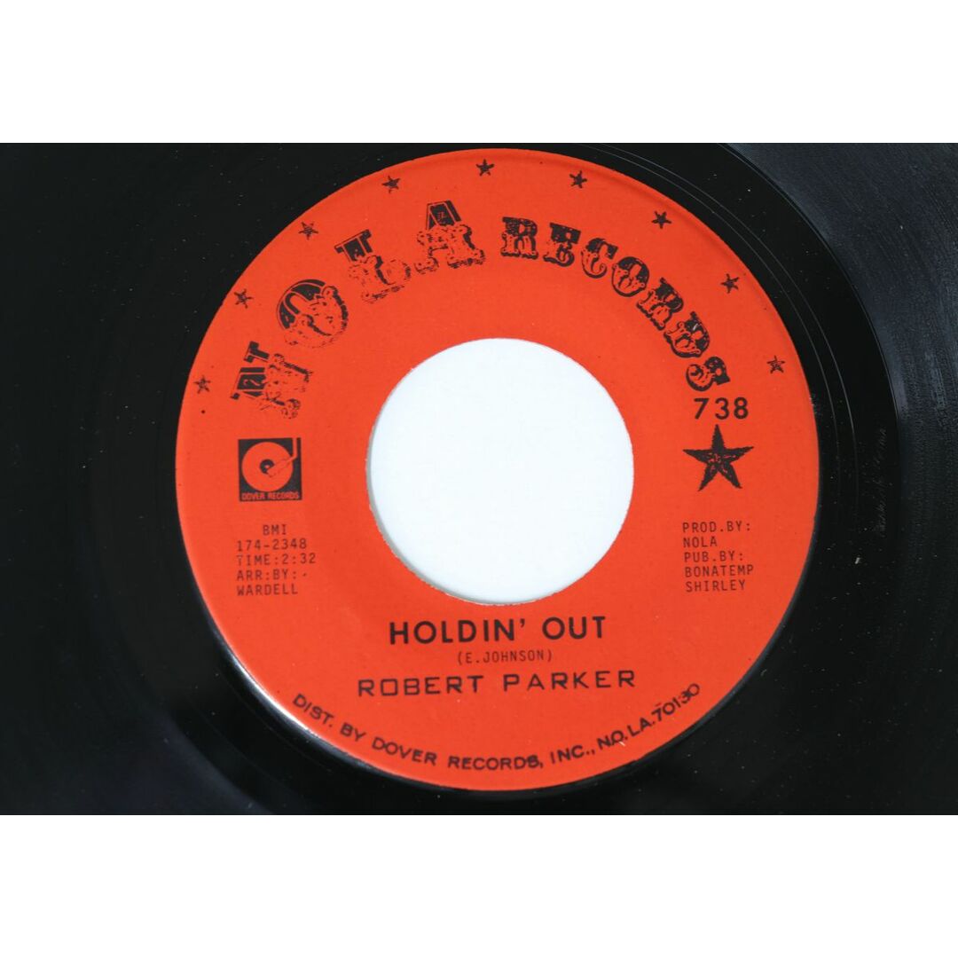 米7” Robert Parker Holdin Out / I Caught You In A Lie 738 NOLA /00080 エンタメ/ホビーのエンタメ その他(その他)の商品写真