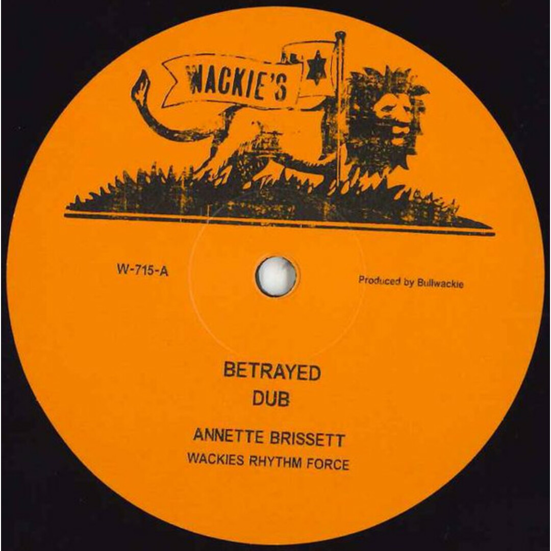 独12" Annette Brissett Betrayed / What A Feeling Dub W715 Wackies 未開封 /00250 エンタメ/ホビーのエンタメ その他(その他)の商品写真