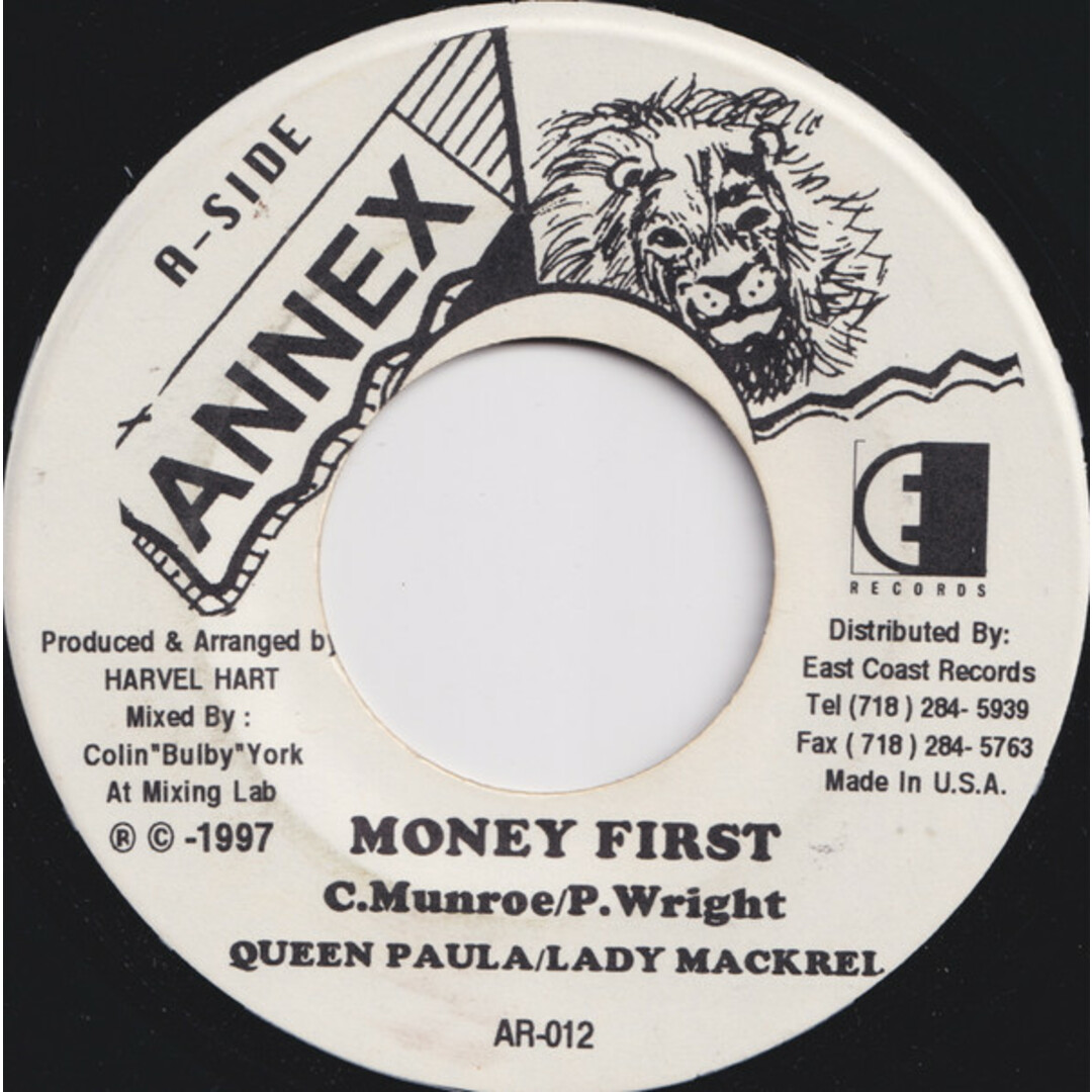米7” Queen Paula / Lady Mackerel Money First AR012 Annex /00080 エンタメ/ホビーのエンタメ その他(その他)の商品写真