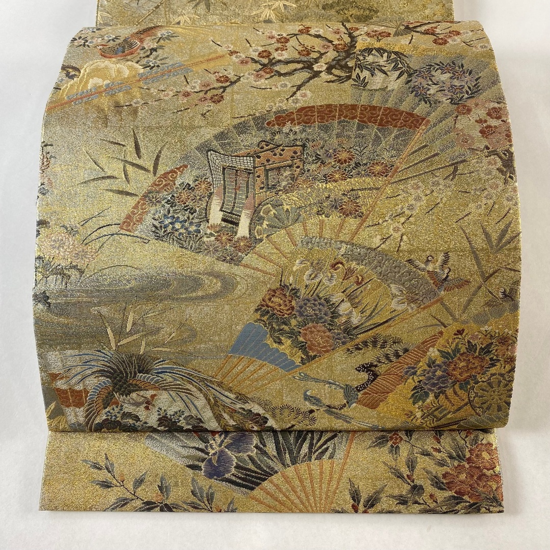 袋帯 美品 逸品 正絹 【中古】