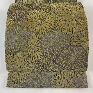 袋帯 美品 逸品 六通 正絹 【中古】