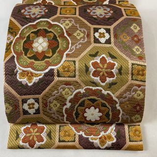 袋帯 美品 逸品 全通 正絹 【中古】