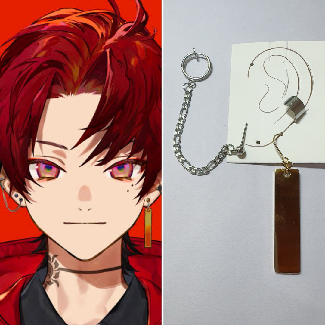 handmade/Neo-Porte 柊ツルギ イメージ ピアス エンタメ/ホビーのコスプレ(アクセサリー)の商品写真