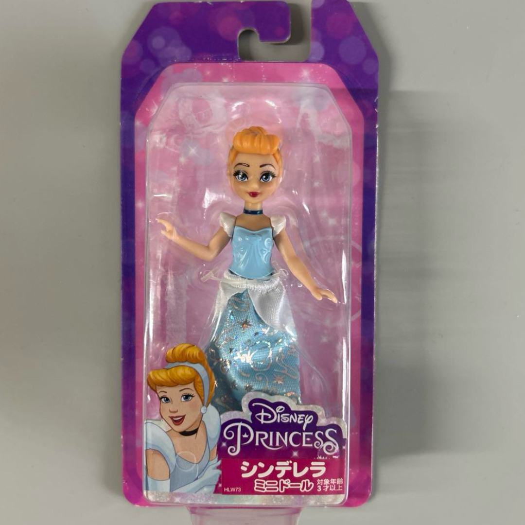 Disney(ディズニー)のマテル ディズニープリンセス ミニドール シンデレラ キッズ/ベビー/マタニティのおもちゃ(ぬいぐるみ/人形)の商品写真
