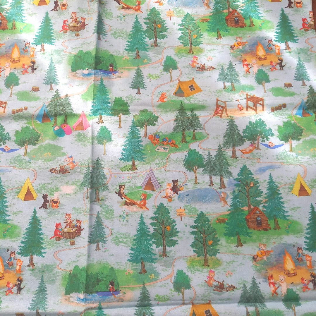 franche lippee(フランシュリッペ)の22ファブリック22fabric yukiemon ♡コットン60ローン ハンドメイドの素材/材料(生地/糸)の商品写真