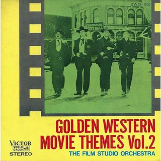 7” Film Studio Orchestra Golden Western Movie Themes Vol. 2 SWG92 Victor /00080(その他)