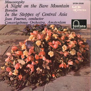 7” Concertgebouw Orchestra Amsterdam, Jean Fournet Moussrgsky: A Night On The Bare Mountain / Borodin: In The Steppes Of Central A(その他)
