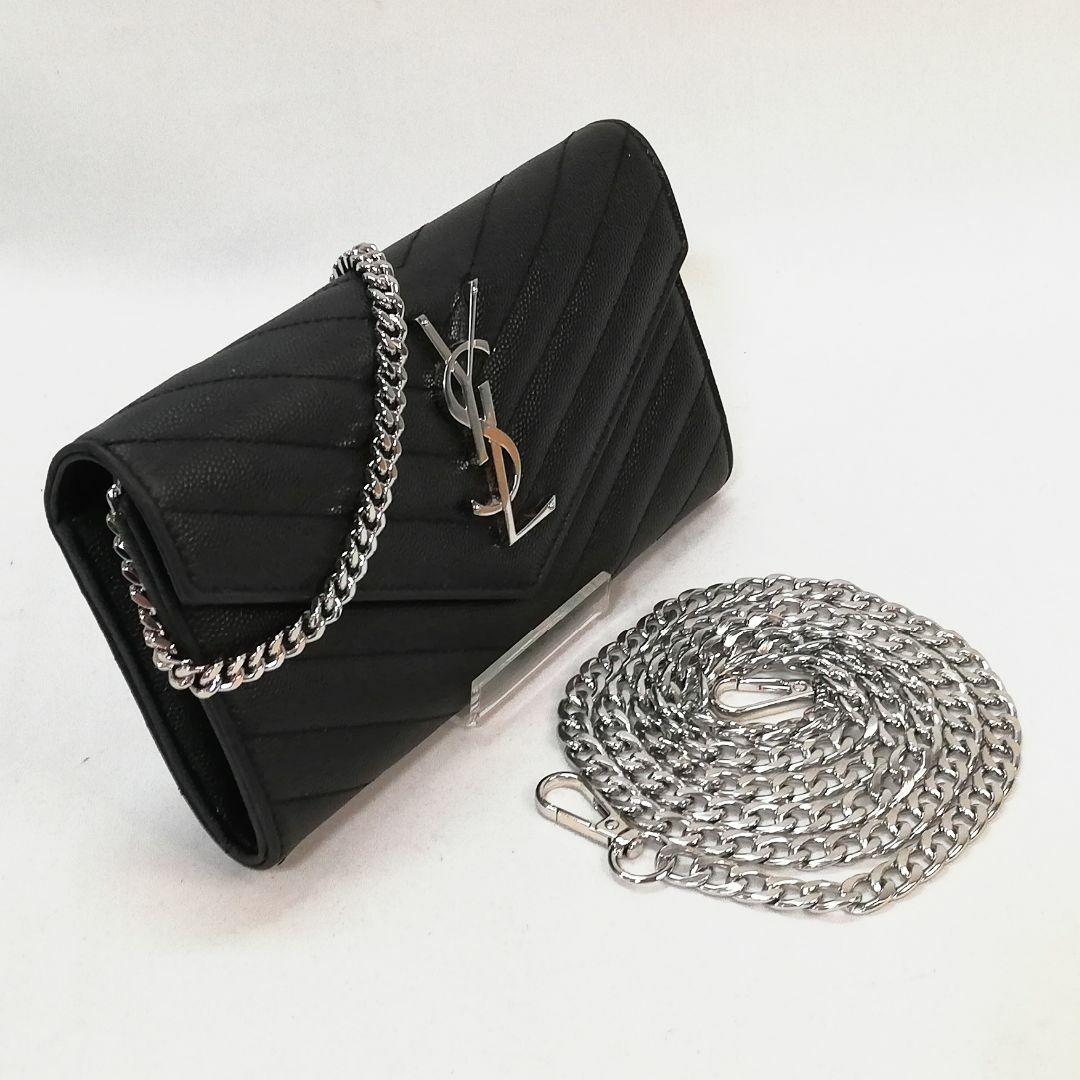 SAINT LAURENT - 【良品】サンローラン 長財布 マテラッセ V