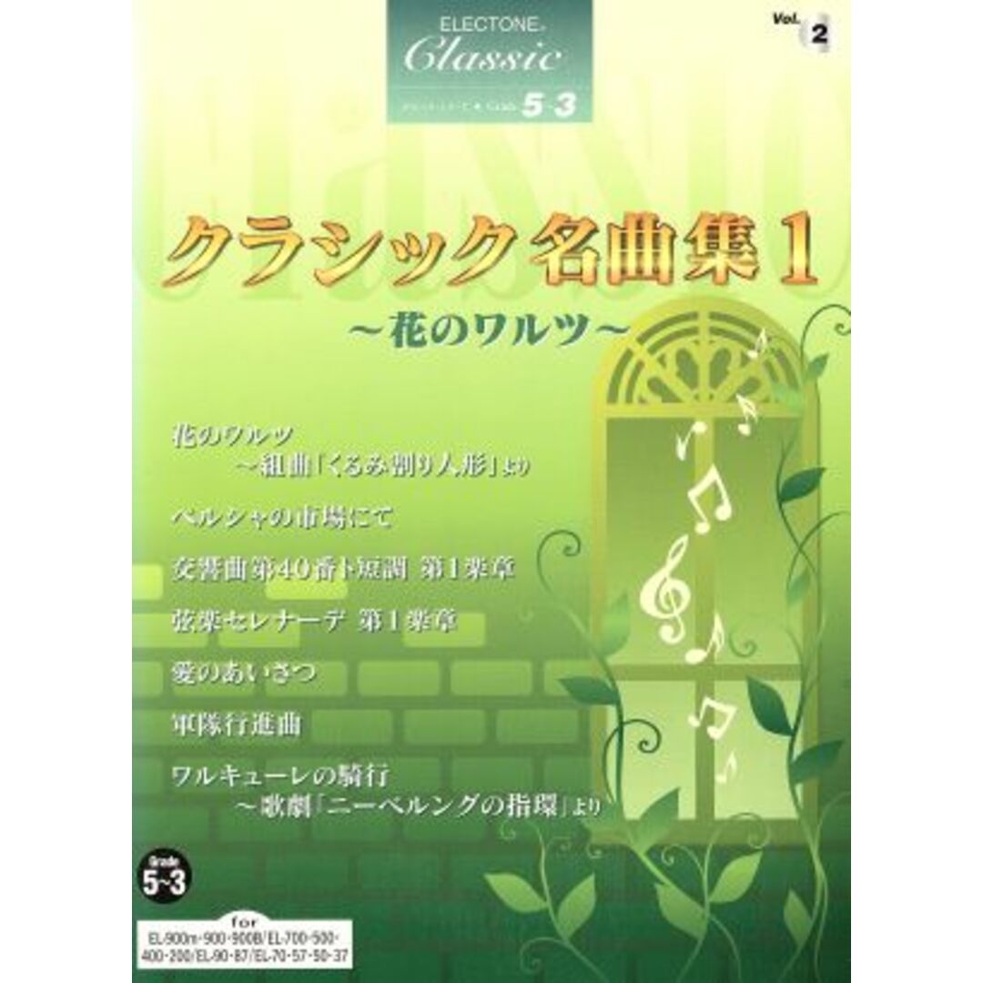 クラシック名曲集 1花のワルツ/芸術・芸能・エンタメ・アート エンタメ/ホビーの本(楽譜)の商品写真