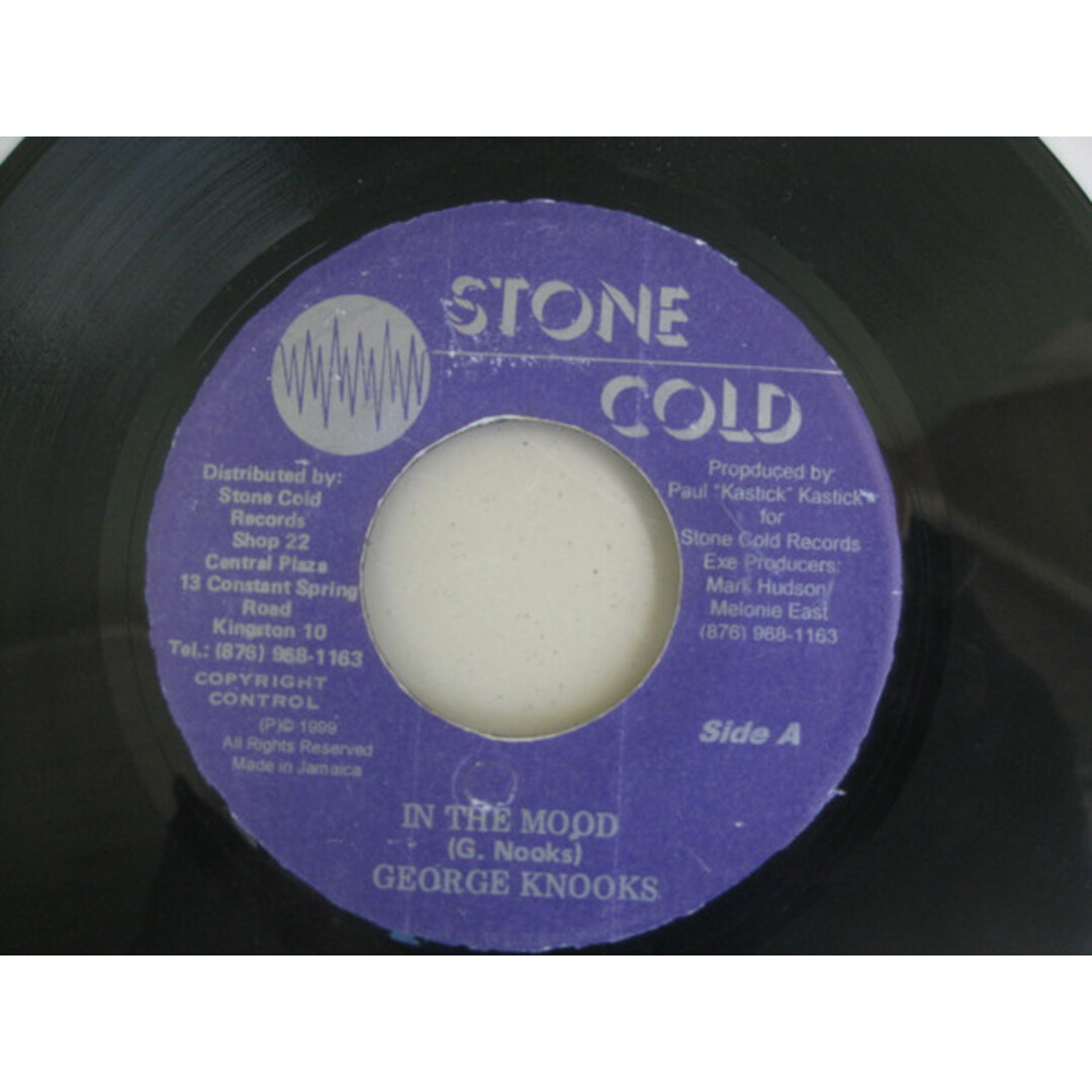ジャマイカ7" George Nooks In The Mood NONE Stone Cold /00080 エンタメ/ホビーのエンタメ その他(その他)の商品写真