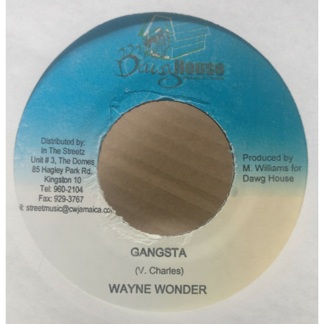 ジャマイカ7" Wayne Wonder / Jagwa Gangsta / The Real Stopper NONE Dawg House /00080 エンタメ/ホビーのエンタメ その他(その他)の商品写真