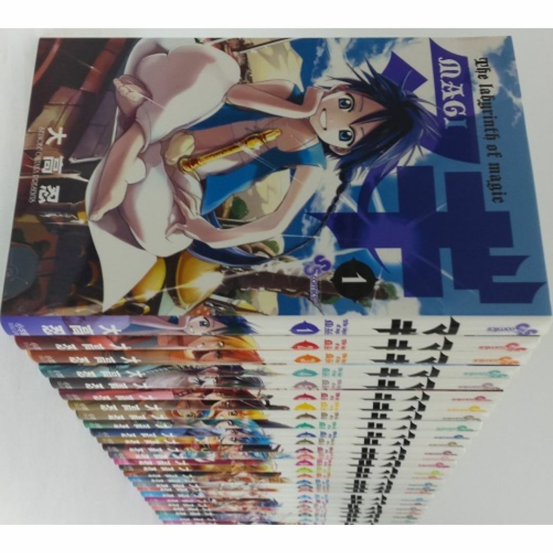 【コミック】マギ/全巻セット/(全37巻)セット/d7844-0001-M49 エンタメ/ホビーの漫画(全巻セット)の商品写真