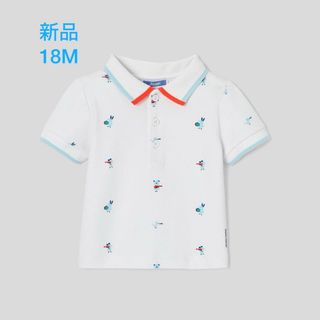 Jacadi - jacadi ⭐︎新品⭐︎ モチーフ入りポロシャツ 18M