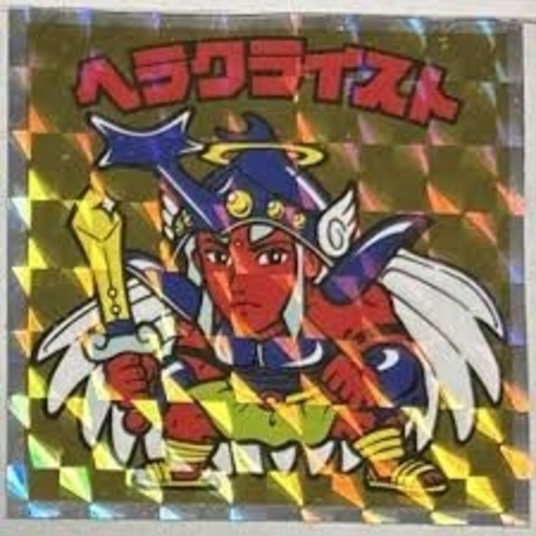 bikkuriman(LOTTE)(ビックリマン)のヘッドだらけのビックリマン No.11 ヘラクライスト エンタメ/ホビーのアニメグッズ(カード)の商品写真