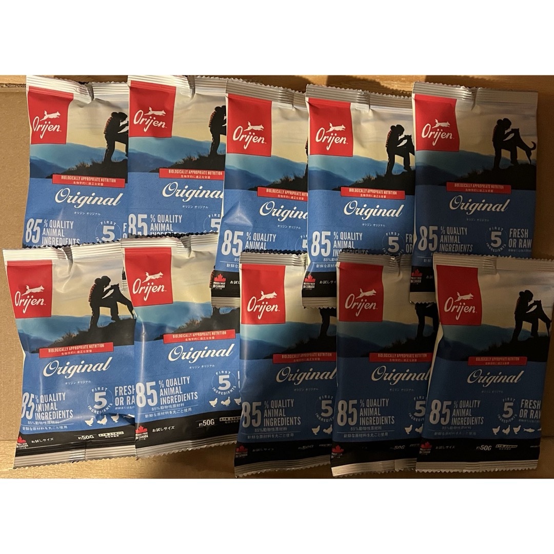 オリジン オリジナル 50g 10袋セット その他のペット用品(ペットフード)の商品写真