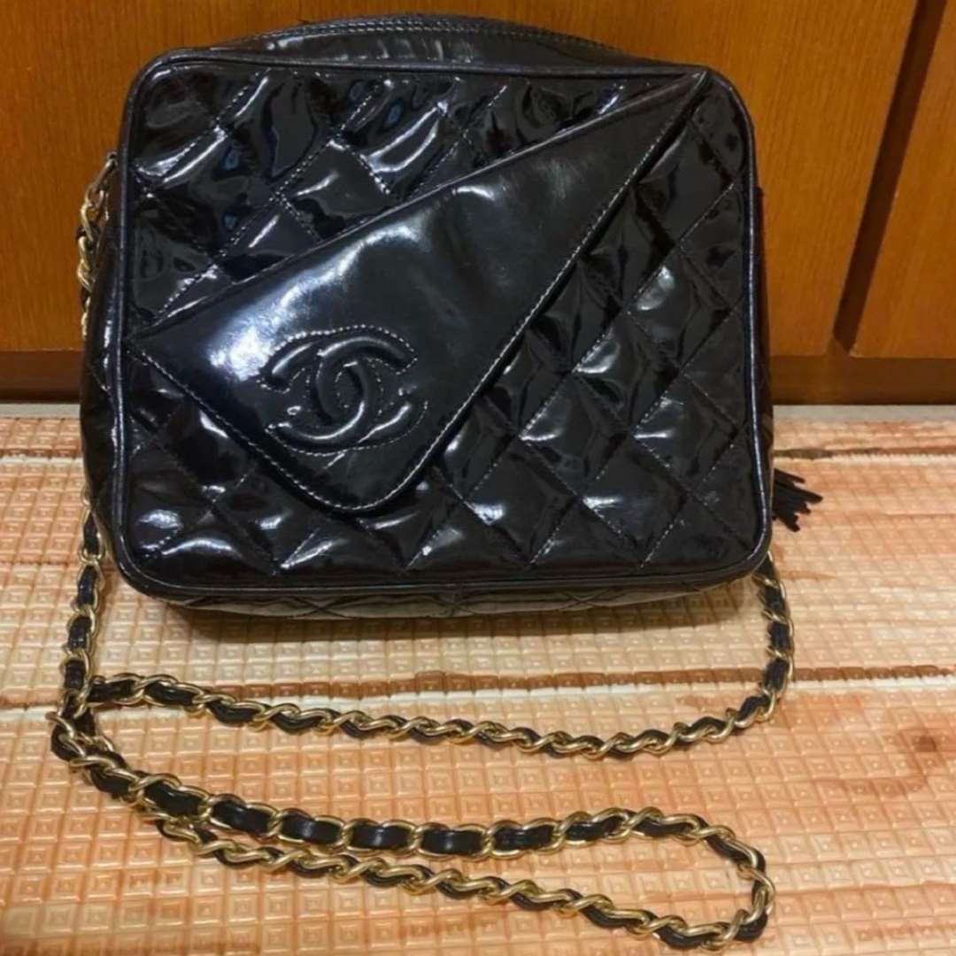 CHANEL - シャネル 斜めがけヴィンテージ チェーン　マトラッセ
