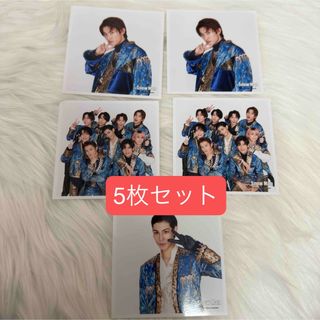 SnowMan スノーマン ましかくフォト 向井康二 ラウール 集合 5枚