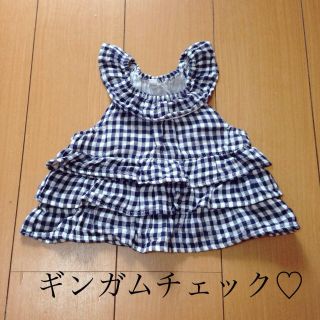 ギンガムチェック♡キャミソール♡70(その他)