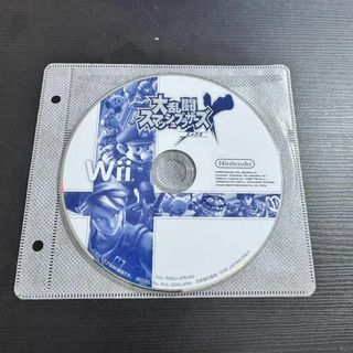 Wii☆大乱闘スマッシュブラザーズX★任天堂ニンテンドー☆ケースなし★現状品(家庭用ゲームソフト)