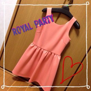 ロイヤルパーティー(ROYAL PARTY)のROYAL PARTY♥︎ワンピ(ミニワンピース)