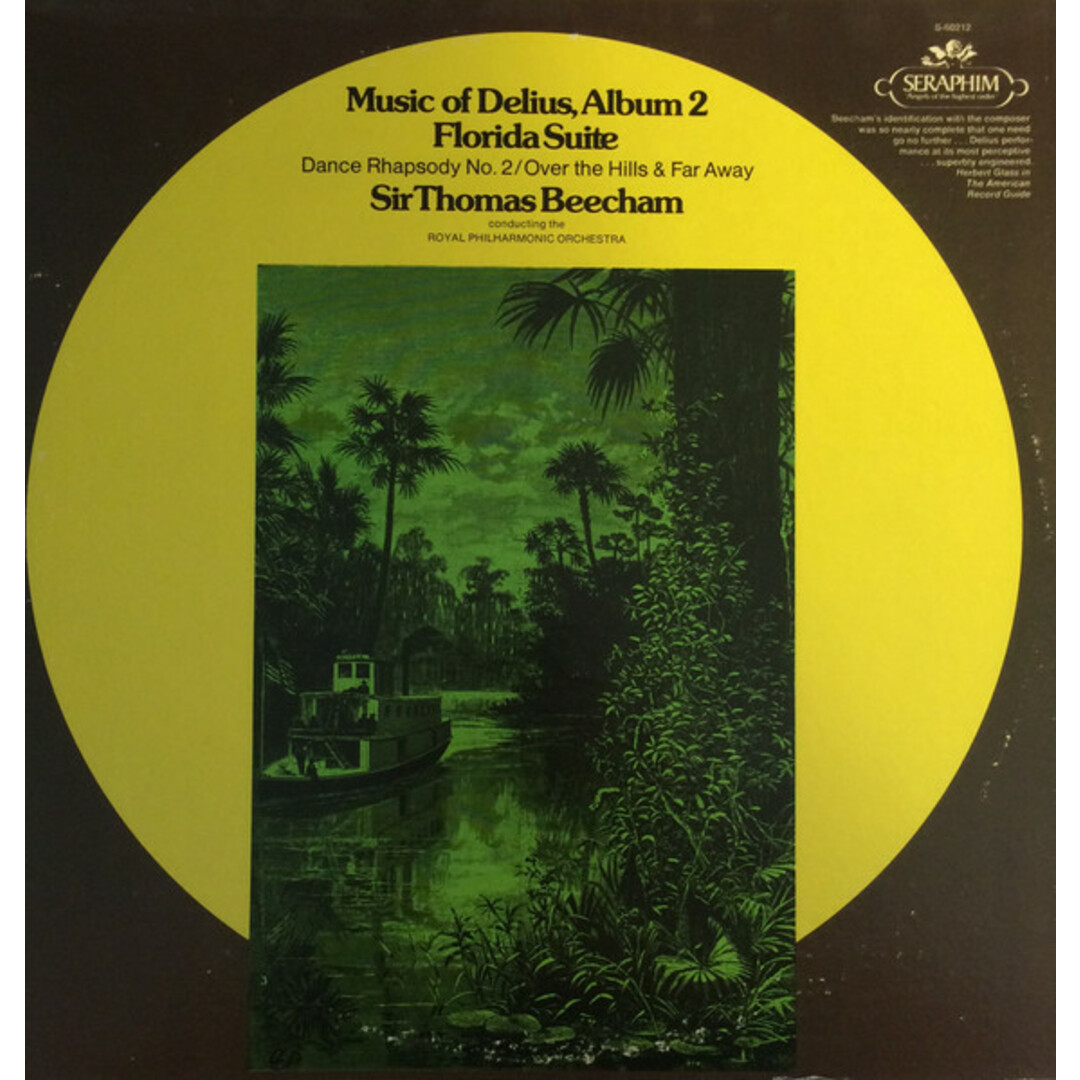 米LP Frederick Delius, Sir Thomas Beecham, Royal Philharmonic Orchestra Music Of Delius, Album 2 S160212 Seraphim, EMI /00260 エンタメ/ホビーのエンタメ その他(その他)の商品写真