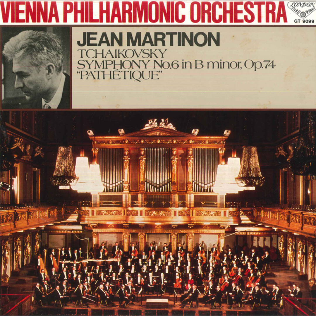 LP Wiener Philharmoniker, Jean Martinon, Pyotr Ilyich Tchaikovsky Symphony No.6 In B Minor, Op.74 "Path?tique" GT9099 LONDON /0026 エンタメ/ホビーのエンタメ その他(その他)の商品写真