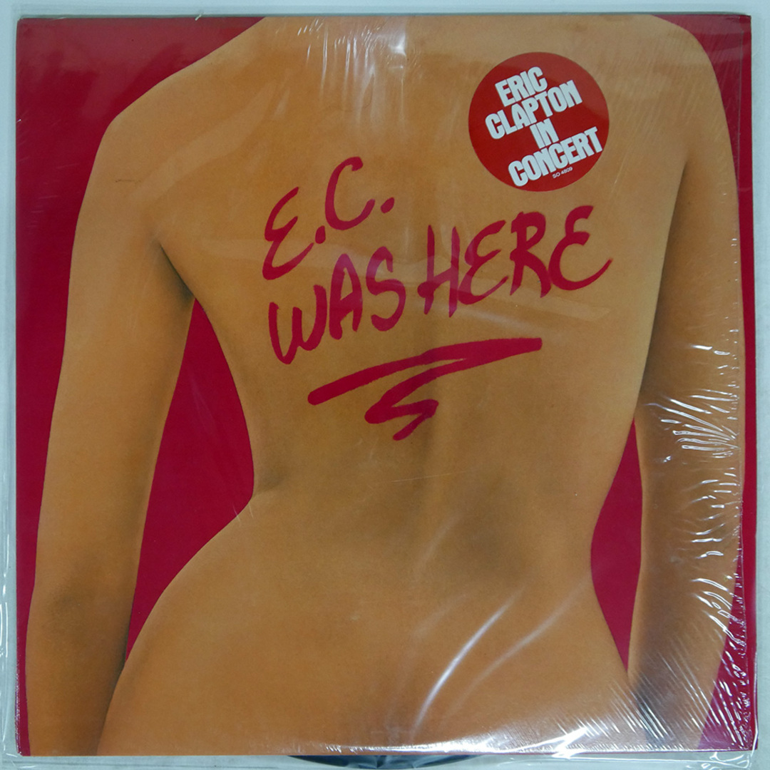 US盤 ERIC CLAPTON/E.C. WAS HERE/RSO SO4809 LP エンタメ/ホビーのCD(ポップス/ロック(洋楽))の商品写真