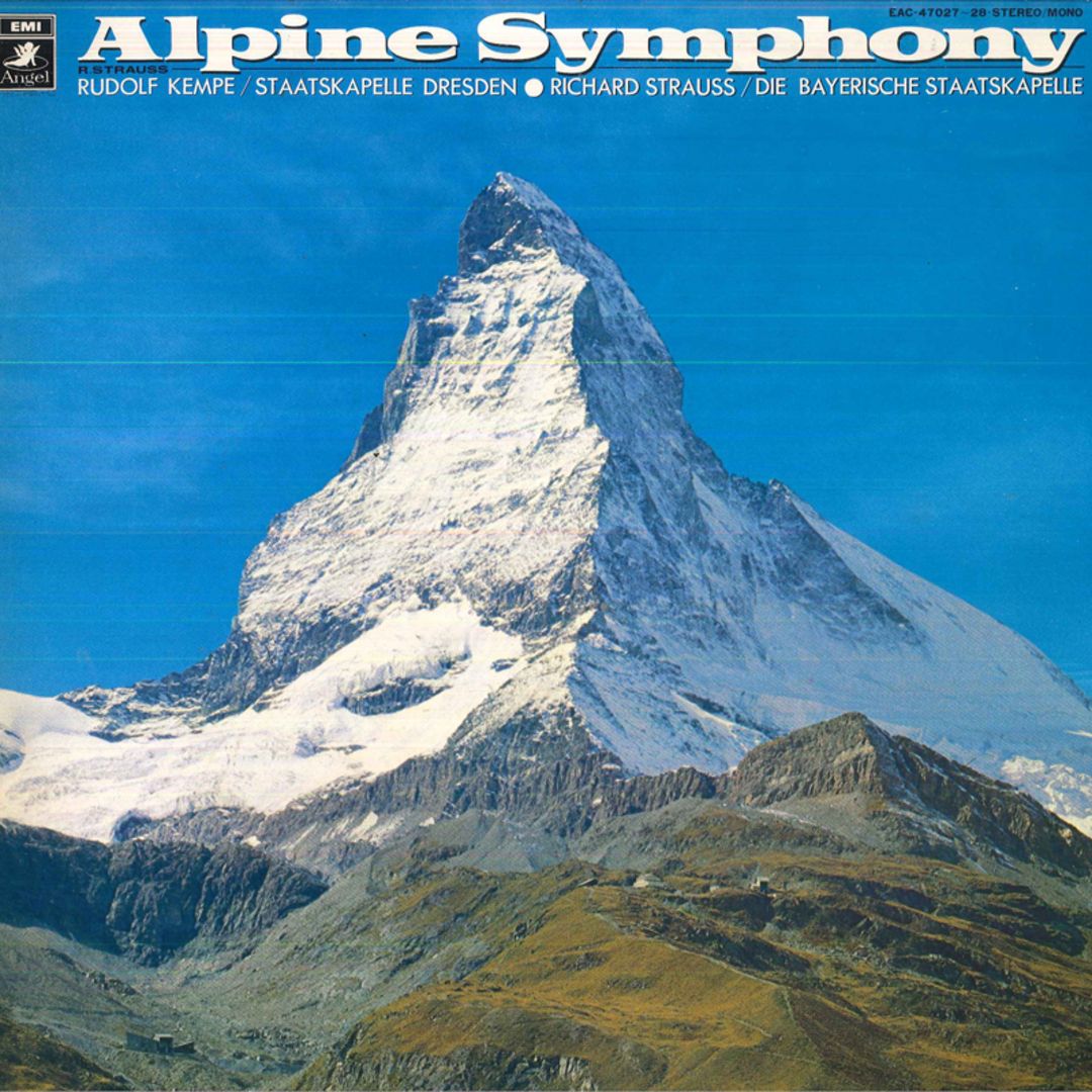 2discs LP ルドルフ・ケンペ, シュターツカペレ・ドレスデン / リヒャルト・シュトラウス, バイエルン国立歌劇場管弦楽団 リヒャルト・シュトラウス: アルプス交響曲 2種類演奏 EAC470278 ANGEL /00660 エンタメ/ホビーのエンタメ その他(その他)の商品写真