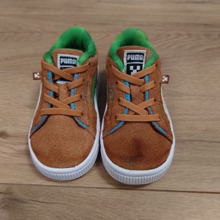 プーマ(PUMA)のPuma×Minecraft　キッズスニーカー　14.0cm(スニーカー)