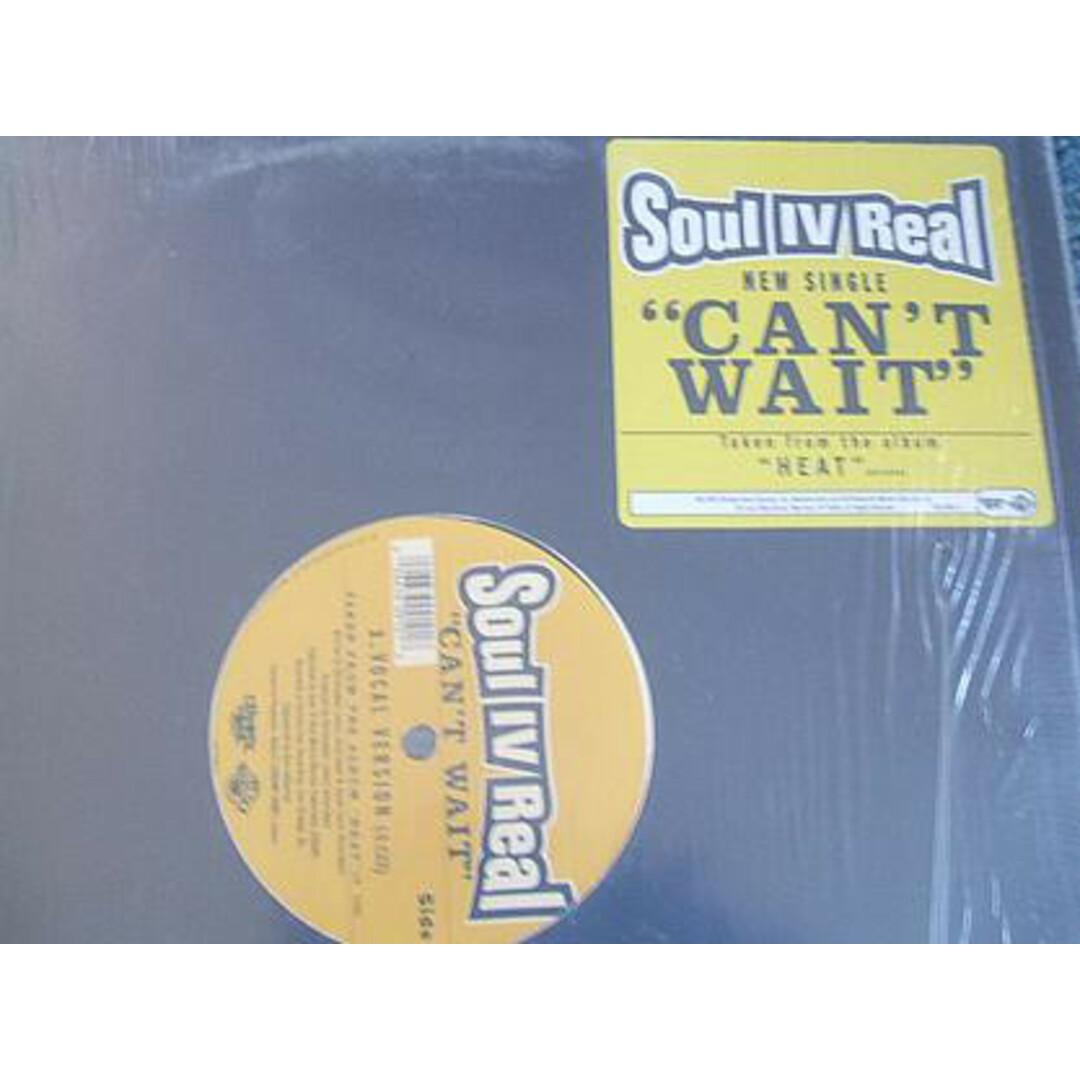米12” Soul For Real Cant Wait CH9101 Chrome Dome Records /00250 エンタメ/ホビーのエンタメ その他(その他)の商品写真