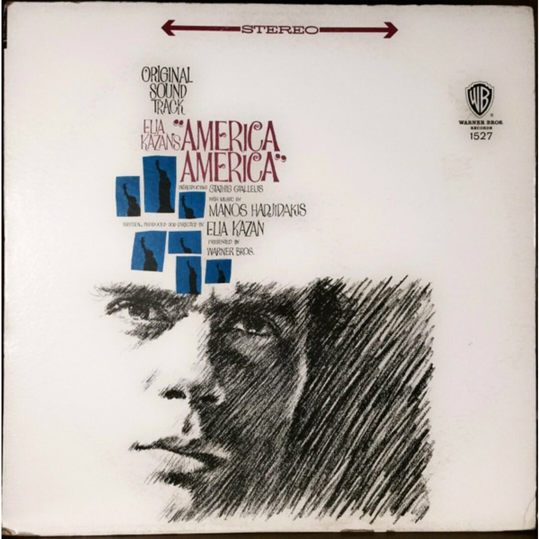 米LP Ost, Manos Hadjidakis America America WS1527 WARNER BROS. /00260 エンタメ/ホビーのエンタメ その他(その他)の商品写真