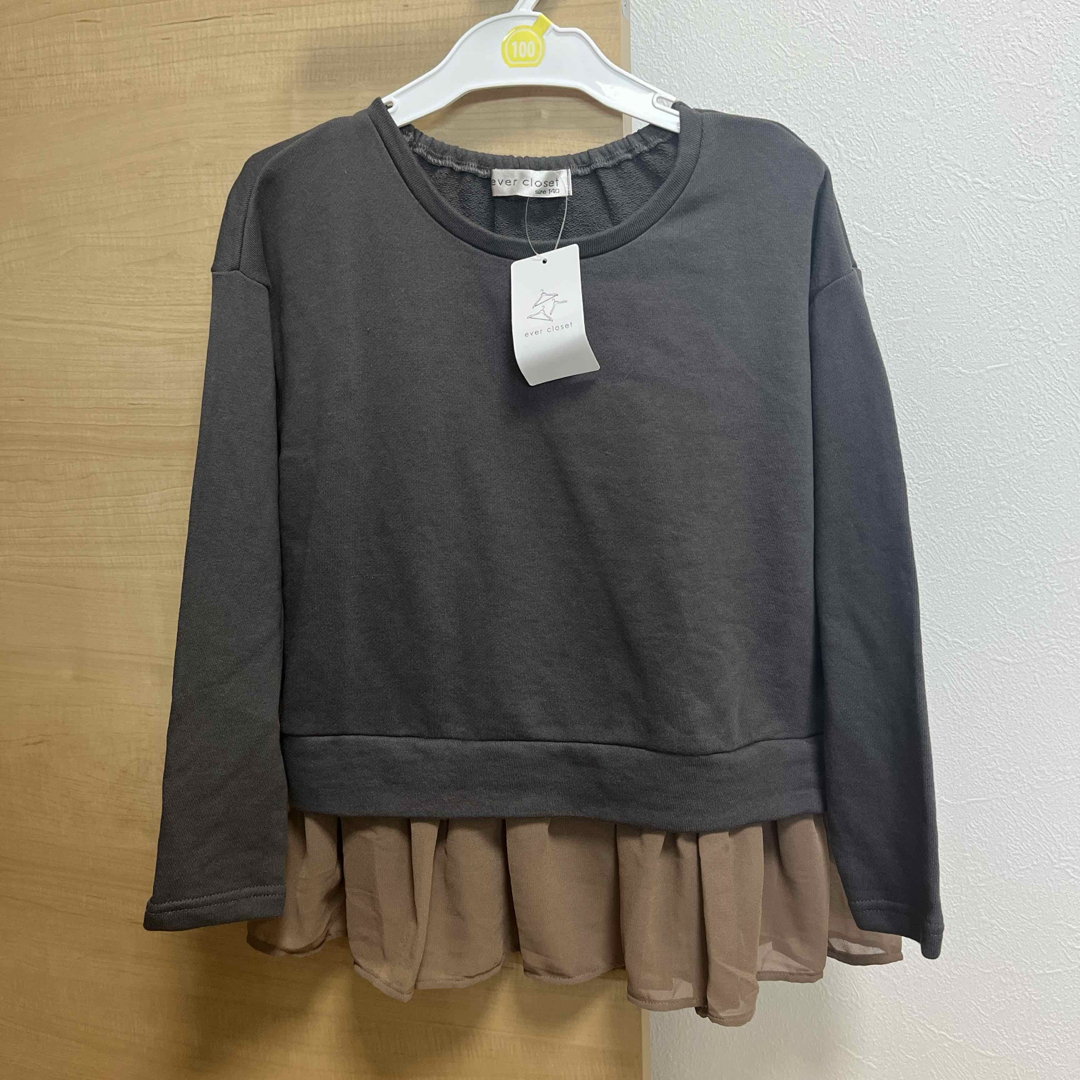 evercloset(エバークローゼット)のキッズ 140 キッズ/ベビー/マタニティのキッズ服女の子用(90cm~)(Tシャツ/カットソー)の商品写真