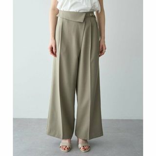 イェッカヴェッカ(YECCA VECCA)の【ベージュ】ラペルデザインワイドパンツ(その他)