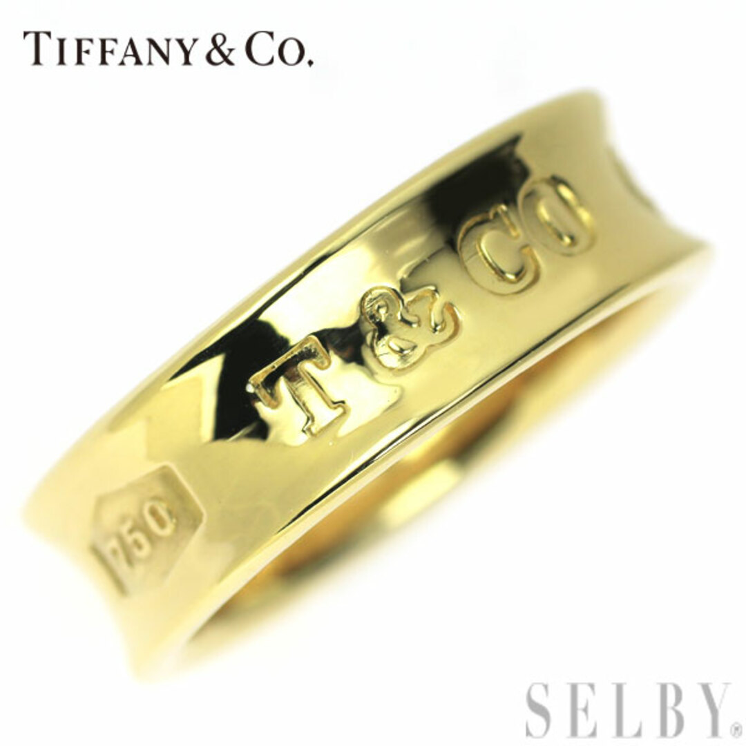 最新モデル Tiffany & Co. - ティファニー K18YG リング 1837ナローの通販 イエローゴールド
