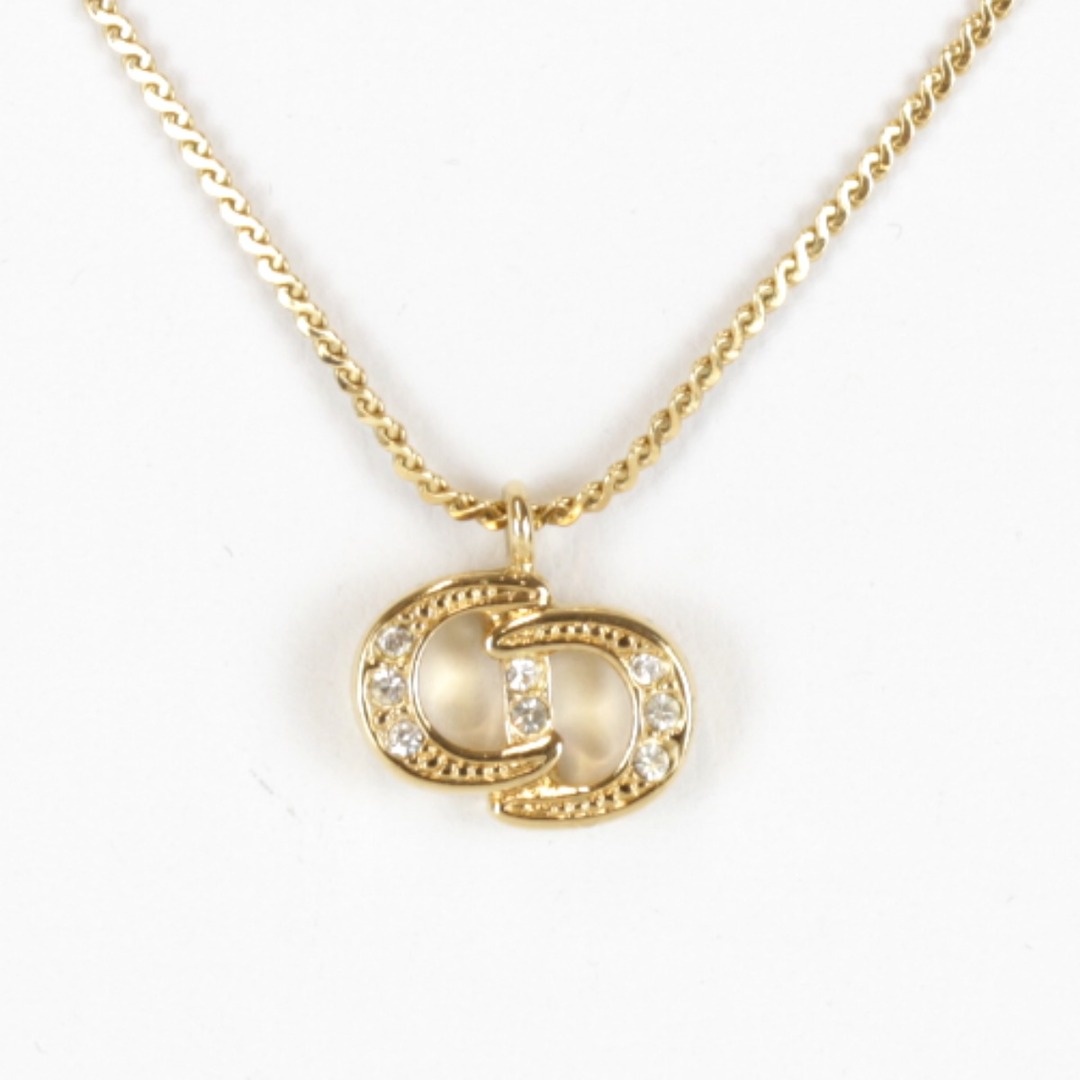 2024特集 Christian CD ロゴ Dior Christian 美品『USED』 - Dior ネックレス(トップつき)