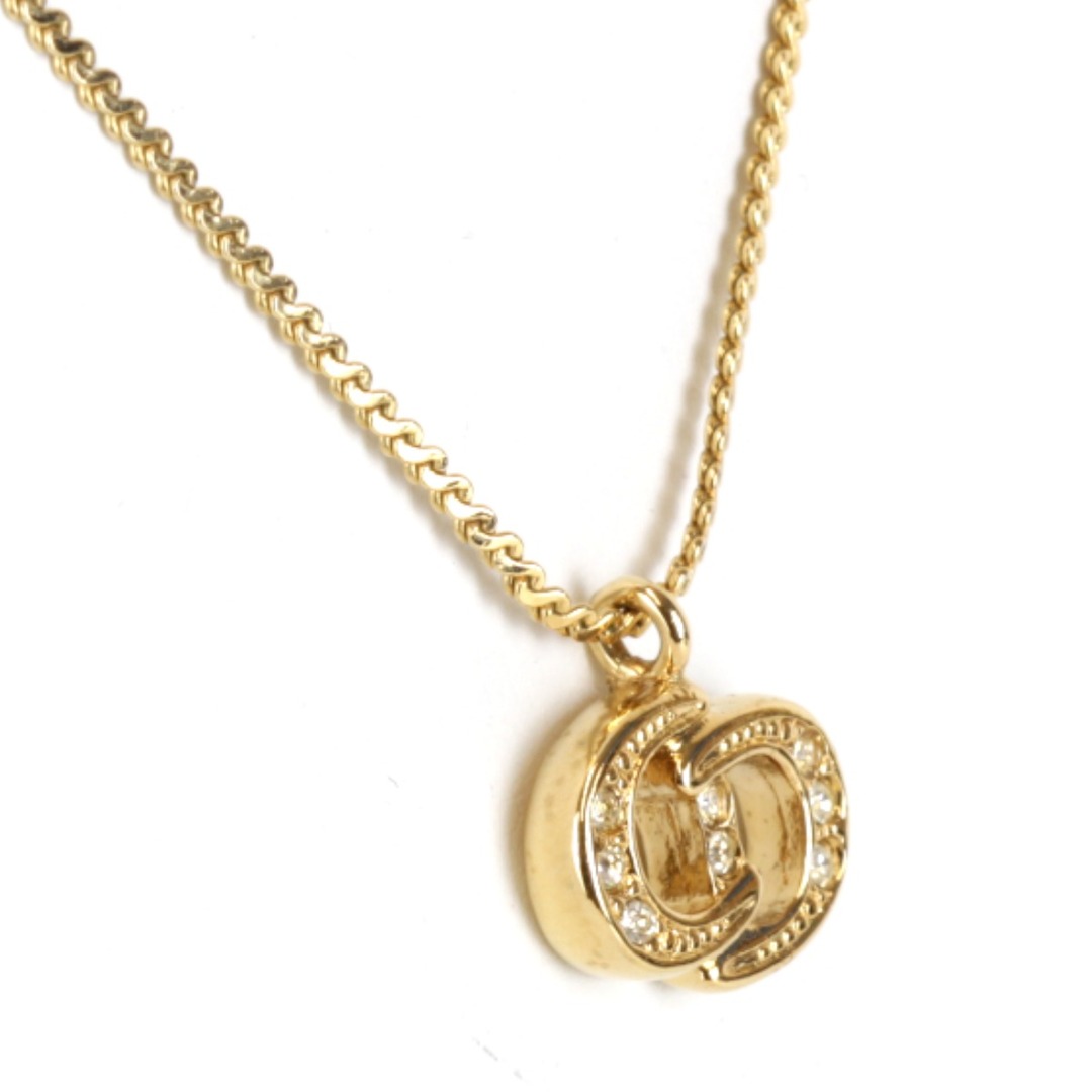 人気商品は Christian CD ロゴ Dior Christian 美品『USED』 - Dior ネックレス(トップつき)